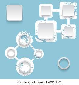 Abstract geometrical background 