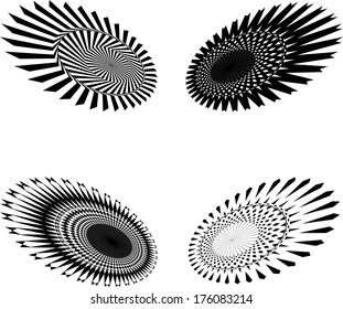 Abstract geometrical background 