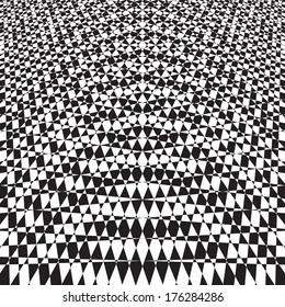 Abstract geometrical background  