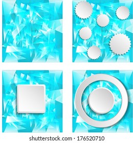 Abstract geometrical background