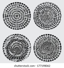 Abstract geometrical background 