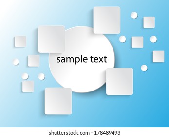 Abstract geometrical background