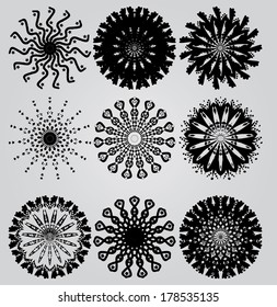 Abstract geometrical background 