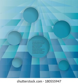 Abstract geometrical background