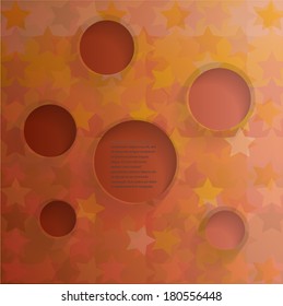 Abstract geometrical background