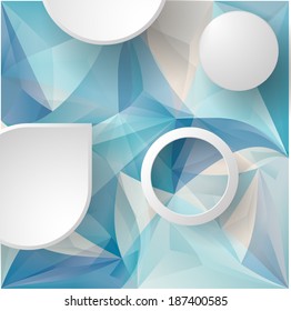 Abstract geometrical background