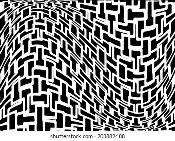 Abstract geometrical background