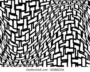 Abstract geometrical background