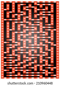 Abstract geometrical background