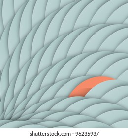 Abstract geometrical background with color accent.