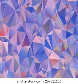 Abstract geometrical background consisting of multicolored triangular polygons