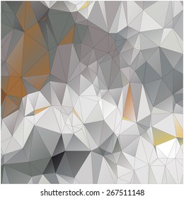 Abstract geometrical background consisting of multicolored triangular polygons