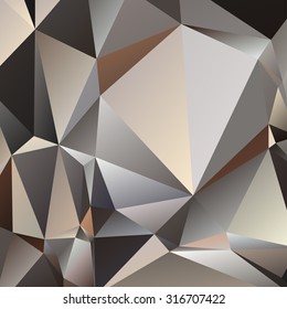 Abstract geometrical background consisting of multicolored triangular polygons