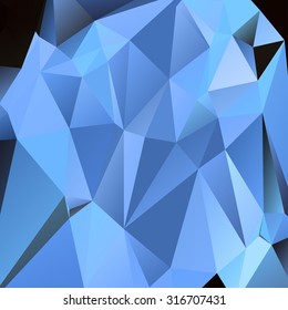 Abstract geometrical background consisting of multicolored triangular polygons