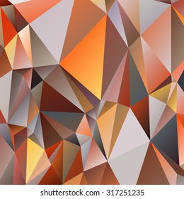 Abstract geometrical background consisting of multicolored triangular polygons