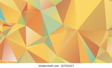 Abstract geometrical background consisting of multicolored triangular polygons