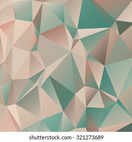 Abstract geometrical background consisting of multicolored triangular polygons