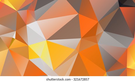 Abstract geometrical background consisting of multicolored triangular polygons