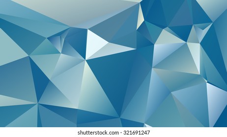 Abstract geometrical background consisting of multicolored triangular polygons