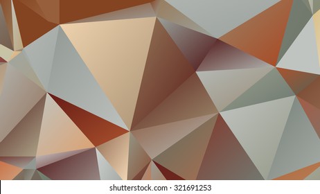 Abstract geometrical background consisting of multicolored triangular polygons
