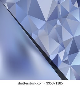 Abstract geometrical background consisting of multicolored triangular polygons