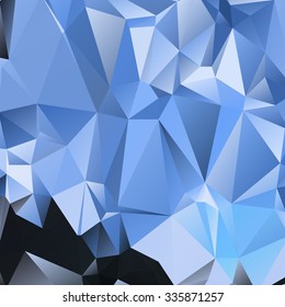 Abstract geometrical background consisting of multicolored triangular polygons