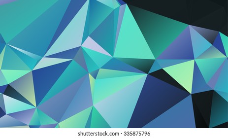 Abstract geometrical background consisting of multicolored triangular polygons