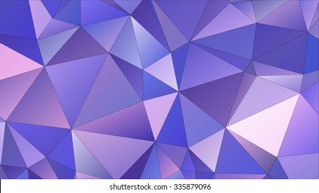 Abstract geometrical background consisting of multicolored triangular polygons