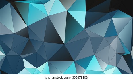 Abstract geometrical background consisting of multicolored triangular polygons