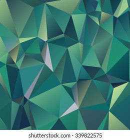 Abstract geometrical background consisting of multicolored triangular polygons