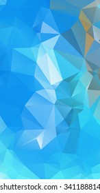 Abstract geometrical background consisting of multicolored triangular polygons