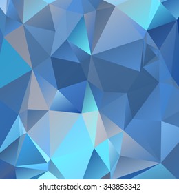Abstract geometrical background consisting of multicolored triangular polygons