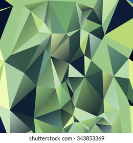 Abstract geometrical background consisting of multicolored triangular polygons