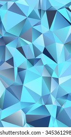 Abstract geometrical background consisting of multicolored triangular polygons