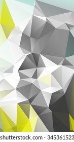 Abstract geometrical background consisting of multicolored triangular polygons