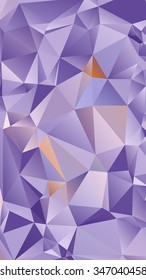 Abstract geometrical background consisting of multicolored triangular polygons