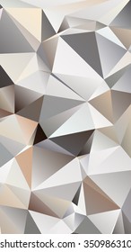 Abstract geometrical background consisting of multicolored triangular polygons