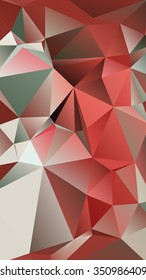 Abstract geometrical background consisting of multicolored triangular polygons