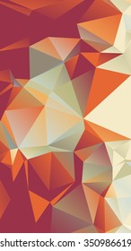 Abstract geometrical background consisting of multicolored triangular polygons