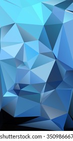 Abstract geometrical background consisting of multicolored triangular polygons