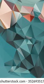 Abstract geometrical background consisting of multicolored triangular polygons