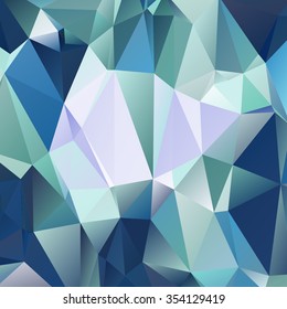 Abstract geometrical background consisting of multicolored triangular polygons