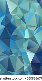 Abstract geometrical background consisting of multicolored triangular polygons