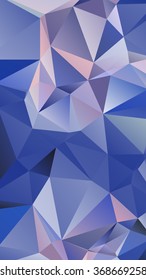 Abstract geometrical background consisting of multicolored triangular polygons