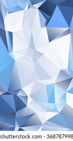 Abstract geometrical background consisting of multicolored triangular polygons