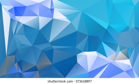 Abstract geometrical background consisting of multicolored triangular polygons