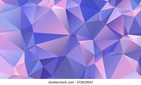 Abstract geometrical background consisting of multicolored triangular polygons