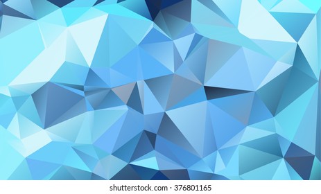 Abstract geometrical background consisting of multicolored triangular polygons