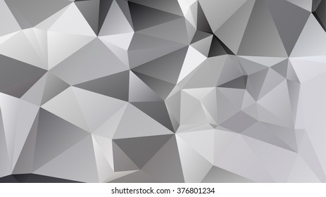 Abstract geometrical background consisting of multicolored triangular polygons