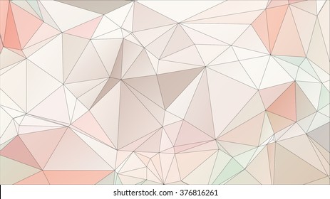 Abstract geometrical background consisting of multicolored triangular polygons
